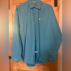 Men’s Cinch Long Sleeve Button Down Shirt